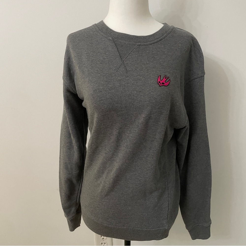 McQ × Alexander McQueen Pink Logo Sweatshirt